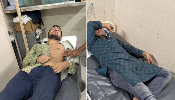 ভর্তি পরীক্ষার হলের সামনে সংঘর্ষে জড়াল ছাত্রদল-ছাত্রশিবির