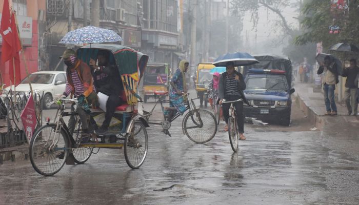 ৩ বিভাগে ৭২ ঘণ্টা ‘বৃষ্টির পূর্বাভাস