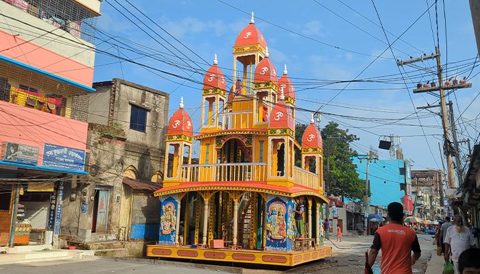 যশোমাধব দেবের রথযাত্রার সব প্রস্তুতি শেষ