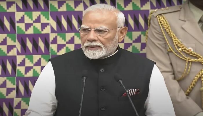 ঘানার যাত্রায় ভারতকে ‘সহ-ভ্রমণকারী’ বললেন মোদী