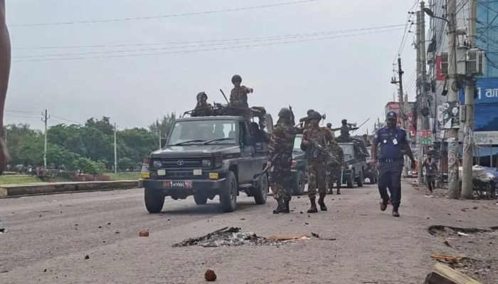 থমথমে গোপালগঞ্জ, চলছে ২২ ঘণ্টার কারফিউ