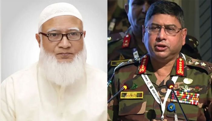 জামায়াত আমিরের খোঁজ নিলেন সেনাপ্রধান