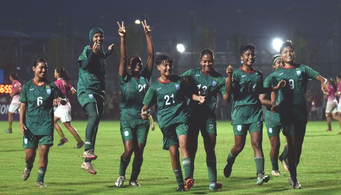 শান্তির হ্যাটট্রিকে বাংলাদেশের জয়