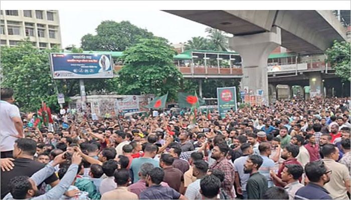 শাহবাগ অবরোধ স্বেচ্ছাসেবক দলের