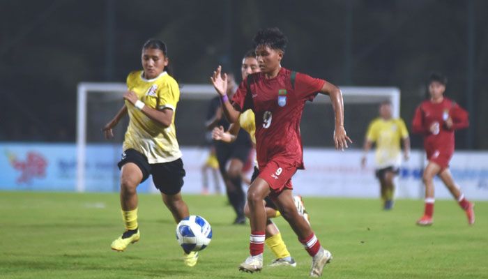 ভুটানের জালে বাংলাদেশের ৩ গোল, তৃষ্ণার জোড়া