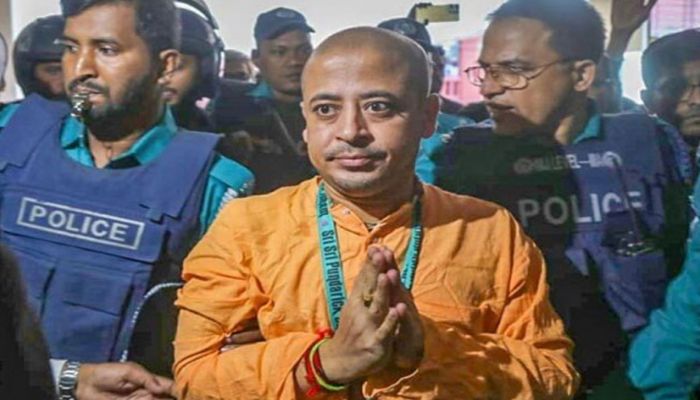 চিন্ময় কৃষ্ণের জামিন নামঞ্জুর