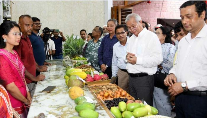 পাহাড়ি ফল মেলার উদ্বোধন, চলবে ৫ জুলাই পর্যন্ত