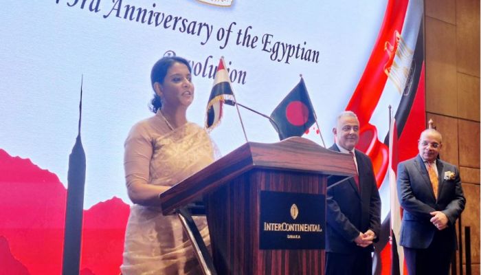 বাংলাদেশে বিনিয়োগ বাড়াতে মিশরীয় উদ্যোক্তাদের আমন্ত্রণ পরিবেশ উপদেষ্টার