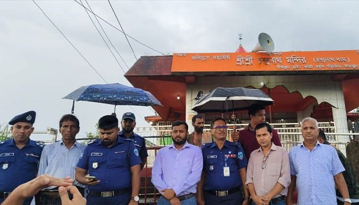 চন্দ্রনাথ পাহাড়ে মসজিদ নির্মাণ নিয়ে অপপ্রচারের অভিযোগ