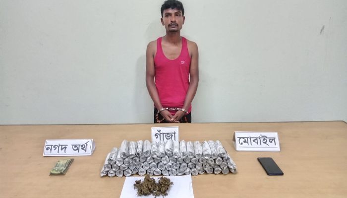 চৌদ্দগ্রামে যৌথবাহিনীর অভিযানে মাদক ব্যবসায়ী আটক
