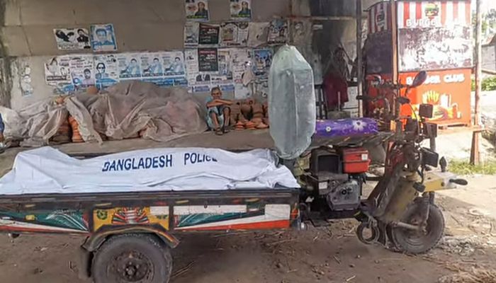 ট্রেনে কাটা পড়ে অজ্ঞাত নারীর মৃত্যু
