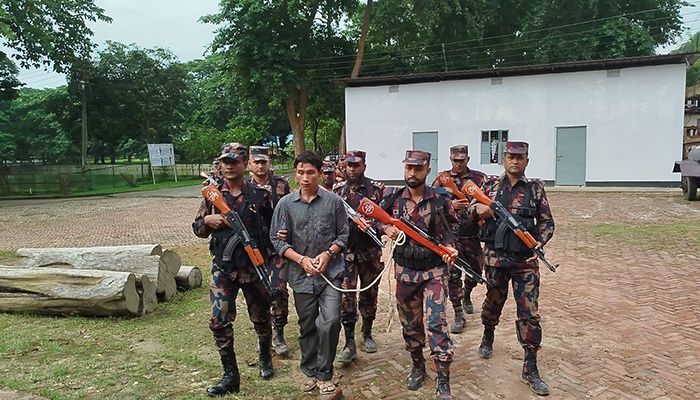 জুরাছড়ি সীমান্তে ভারতীয় নাগরিক আটক
