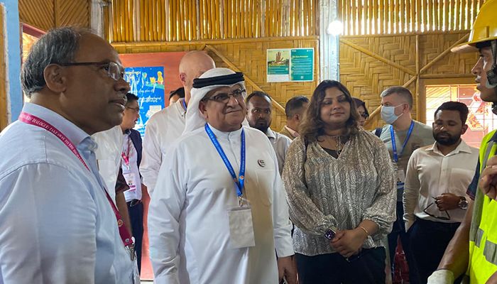 ৪০ দেশের প্রতিনিধিদের রোহিঙ্গা ক্যাম্প পরিদর্শন