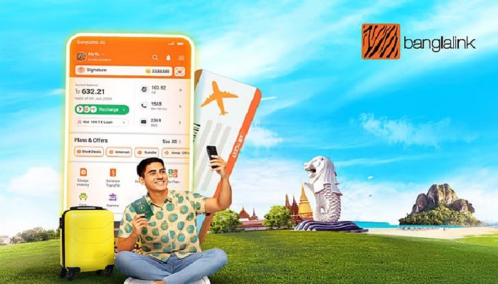 আন্তর্জাতিক রোমিং প্যাক চালু করল বাংলালিংক 