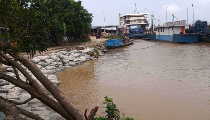 হুমকির মুখে দৌলতদিয়া ঘাট