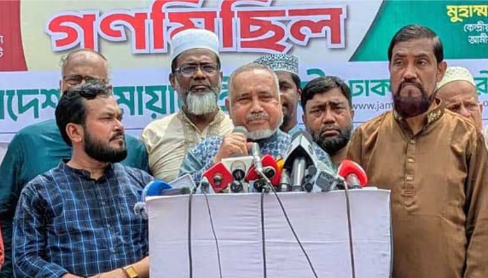 দেশের স্বাধীনতা রক্ষার প্রশ্নে জামায়াত কারও সঙ্গে আপস করবে না: ডা. তাহের