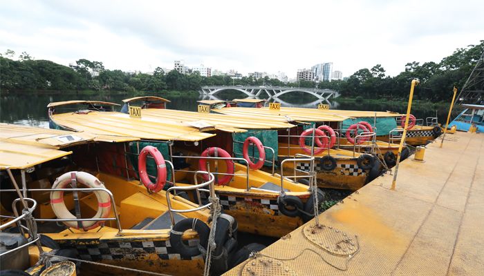 ফের বন্ধ হাতিরঝিলের ওয়াটার ট্যাক্সি সেবা