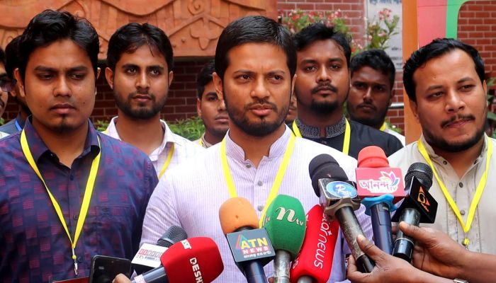 গণহত্যার দৃশ্যমান বিচার দেখে নির্বাচন চায় শহীদ পরিবার: ছাত্রশিবির সভাপতি