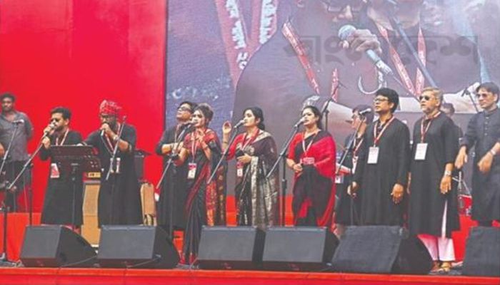 ‘৩৬ জুলাই’ উদযাপনে বর্ণিল আয়োজন 