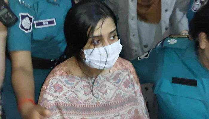 মেজর সাদিকের স্ত্রী ৫ দিনের রিমান্ডে