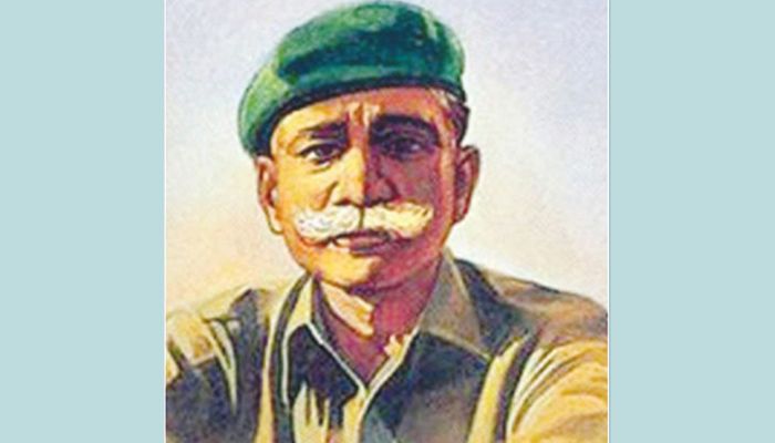 মুক্তিযুদ্ধের সর্বাধিনায়ক ও বঙ্গবীর জেনারেল মহম্মদ আতাউল গণি ওসমানী।