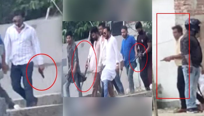নারায়ণগঞ্জে থামেনি অস্ত্রবাজি
