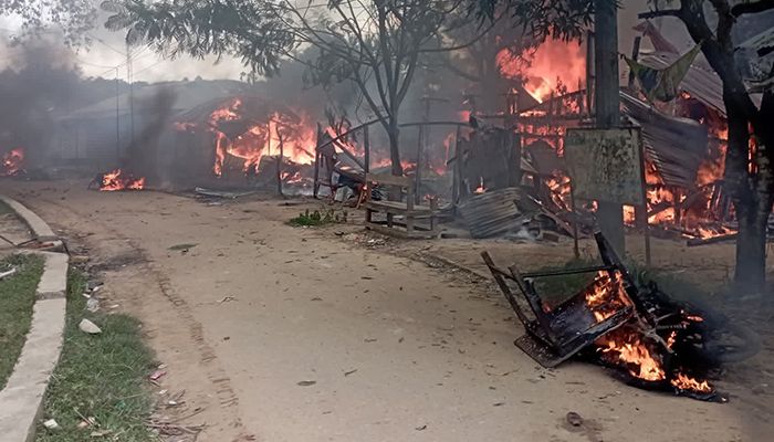 ১৪৪ ধারার মধ্যেই গুইমারায় লুটপাট