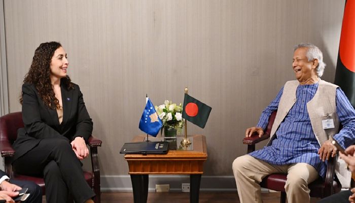 কসোভো প্রেসিডেন্টের সঙ্গে প্রধান উপদেষ্টার বৈঠক