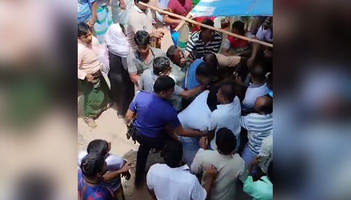 সোনারগাঁয়ে পুলিশের ওপর হামলা করে আসামি ছিনতাই