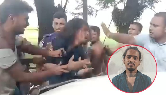 নারায়ণগঞ্জের ‘শুটার রিয়াজ’ গোয়াইনঘাটে জনতার হাতে আটক