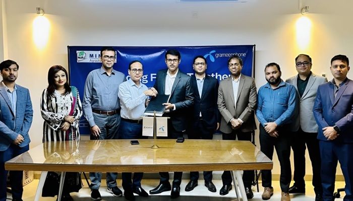 কৃষি ও ঔষধ শিল্পে একসঙ্গে কাজ করবে গ্রামীণফোন, মিমপেক্স ও গুডম্যান