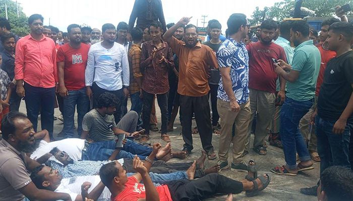 ৭ ঘণ্টা পর ঢাকা-সিলেট মহাসড়কে যান চলাচল শুরু 