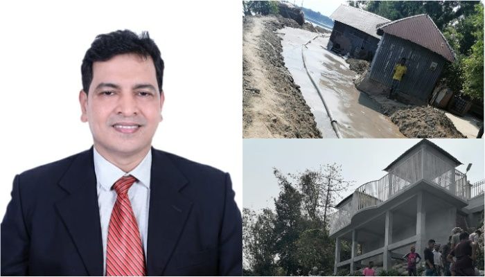 নিজ অর্থায়নে গ্রামের রূপ পাল্টে দিলেন ডাক্তার পঙ্কজ কান্তি