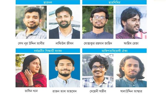 মাঠে ১১ প্যানেল থাকলেও মূল লড়াই হবে চতুর্মুখী