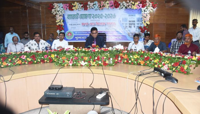 খুলনা সিটি কর্পোরেশনের ৭১৯ কোটি টাকার বাজেট ঘোষণা