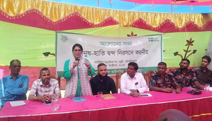 মানুষ-হাতি সহাবস্থান নিশ্চিতকরণে জুড়ীতে মতবিনিময় সভা