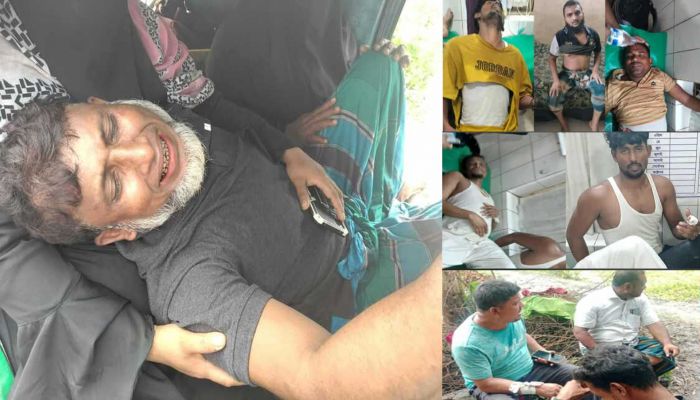 ফেসবুকে ছবি শেয়ার করাকে কেন্দ্র করে বিএনপি-জামায়াতের সংঘর্ষে আহত ২০