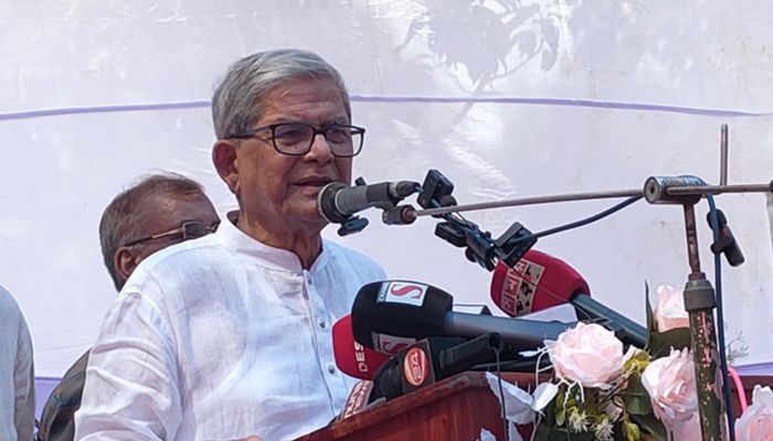 অন্তর্বর্তী সরকারকে ব্যতিব্যস্ত করে রেখেছে, যাতে নির্বাচন না হয় : মির্জা ফখরুল