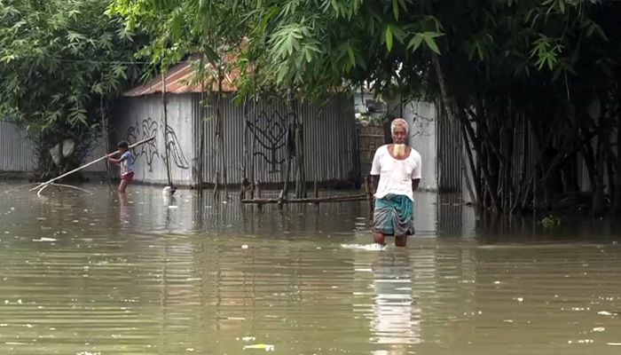 রংপুর-লালমনিরহাটে বন্যায় ৫৩ হাজার মানুষ পানিবন্দি