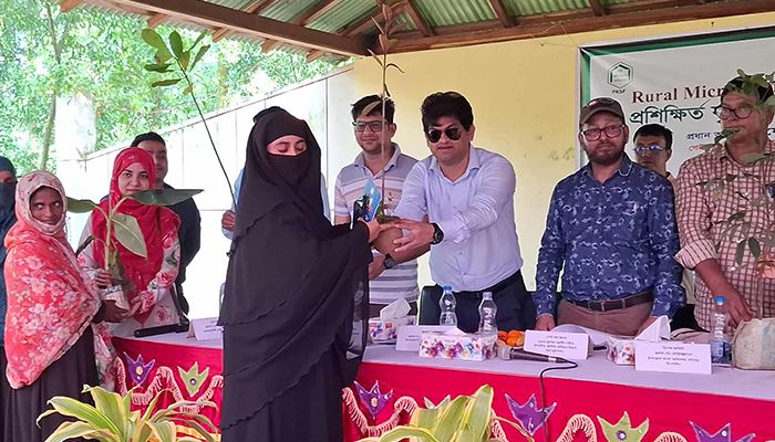 সখীপুরে কৃষকদের উন্নত জাতের ফলদ গাছের প্রশিক্ষণ