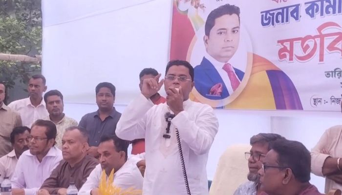 সাংবাদিকদের সঙ্গে বিএনপি নেতার মতবিনিময়