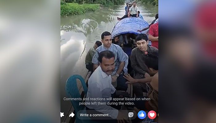 ফেসবুকে লাইভ করে ‘মা ইলিশ রক্ষা অভিযান’, পালিয়ে গেলেন জেলেরা