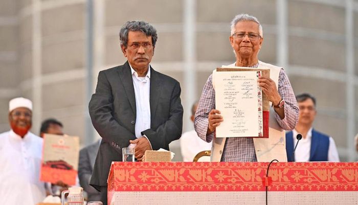 আমাদের অনেক স্রোত কিন্তু মোহনা একটি: আলী রীয়াজ