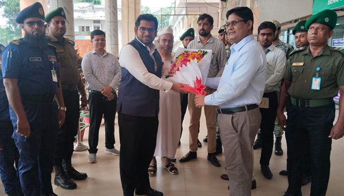 ভারতীয় ডেপুটি হাইকমিশনারের বেনাপোল স্থলবন্দর পরিদর্শন
