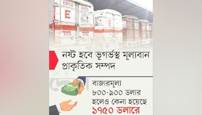 ভারত থেকে নিম্নমানের বিস্ফোরক আমদানি