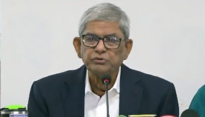 জুলাই সনদ বাস্তবায়নের সুপারিশ একপেশে : মির্জা ফখরুল