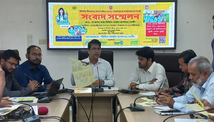 ফেনীতে ৪ লাখ ২৫ হাজার শিশুকে দেয়া হবে টাইফয়েড টিকা 
