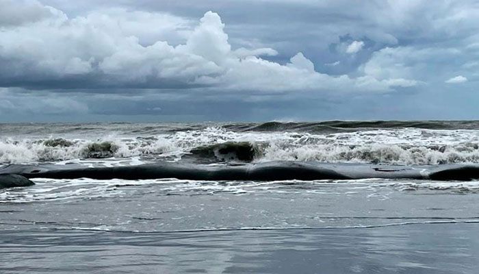 গভীর নিম্নচাপ কেন্দ্রের নিকটবর্তী এলাকায় সাগর উত্তাল