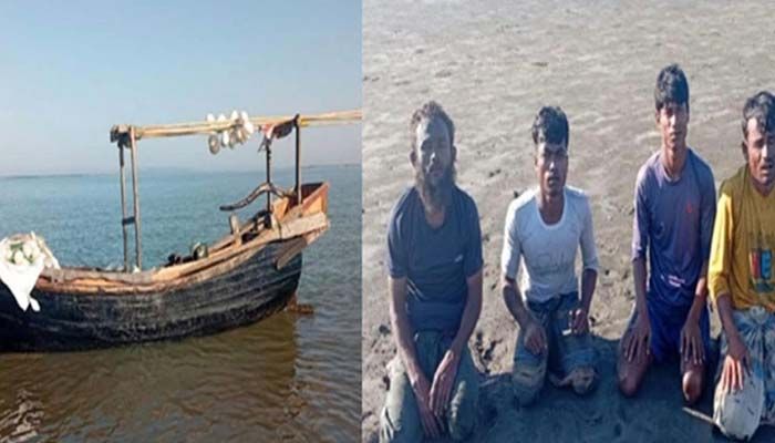 নৌকাসহ ৪ জেলেকে ধরে নিয়ে গেছে আরাকান আর্মি