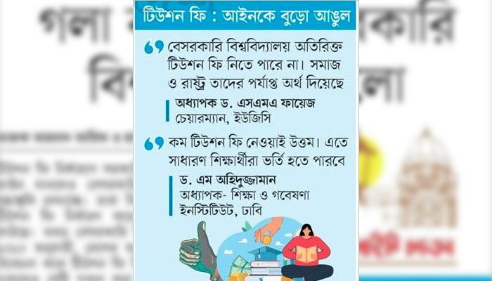 গলা কাটছে বেসরকারি বিশ্ববিদ্যালয়গুলো